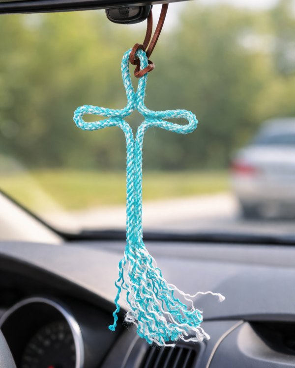 Lariat rope cowboy cross